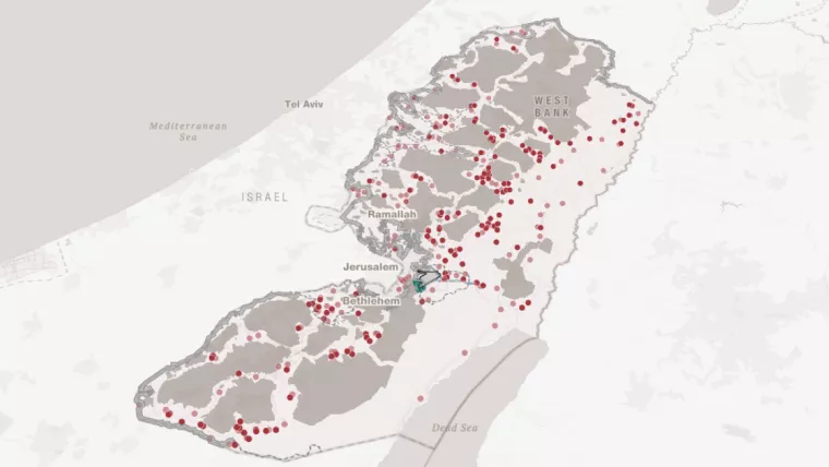 Mapping Israeli Settlement Expansion in the Occupied West Bank