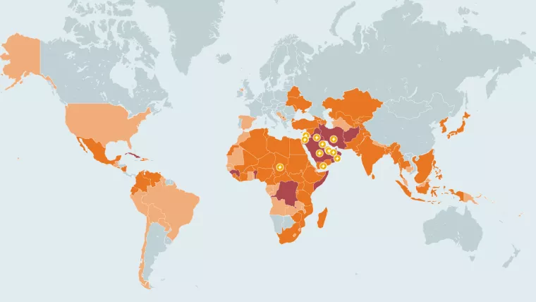 Image of CrisisWatch map