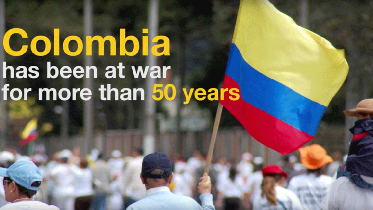 Colombia impact video cover. 
