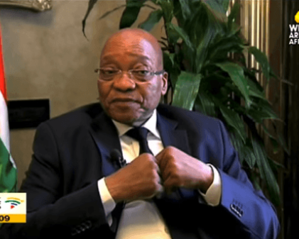 Zuma calls for Nkurunziza not to stand for third term.